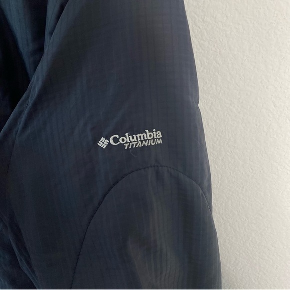 Columbia titanium interchange black quilted zip up jacket size medium - Picture 2 of 7